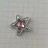 Estrella plateada lazo diamante AB accesorios de joyería DIY funda de resina para teléfono, materiales de decoración para agujeros de zapatos