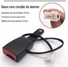 Suprimentos para carros com base de cinto de segurança modificada fivela de trava de cinto de segurança de assento de carro plugue de soquete de cinto de segurança A