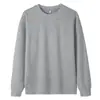 Sudadera con cuello redondo, forrada de forro polar, 420g, color uniforme, para hombre y mujer, talla grande, corte holgado, estiliza, a prueba de frío, adecuada para usar al aire libre, Invierno 2026