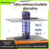 Elevador de ciclo contínuo para movimentação de materiais de armazém, guincho alternativo tipo ZCE, guincho elétrico