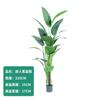 Plantación verde de simulación, ave del paraíso, plátano viajero, girasol suelto, planta de simulación nórdica grande, maceta para sala de estar, decoración de plantas falsas