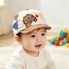 Gorra de Béisbol de Dibujos Animados de Dinosaurios para Niños y Niñas, Sombrero de Sol Lindo con Bloques de Color para Bebés, Visera, Nuevo Sombrero de Sol para Primavera y Verano
