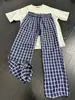 Pantalones Plaid Seersucker de Secado Rápido Estilo Retro Americano para Hombre, Pantalones Delgados de Pierna Ancha Recta de Verano, Corte Holgado, Pantalones Casuales que Alargan las Piernas