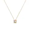 Corea del Sur nueva joyería para mujer collar colgante de alta gama todo partido temperamento cadena para clavícula de acero de titanio diseño collar de azúcar