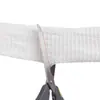 Venda elástica tipo malla en rollo, venda elástica extensible para múltiples partes del cuerpo, utilizada para envolver y fijar, venda de malla elástica blanca