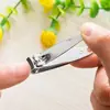 Cortauñas de Belleza Recortador de Uñas Tijera Arco Acero Inoxidable Cortapelos Profesional Cuidado de Uñas de Dedo Herramienta para Pedicura de Uñas de Pie