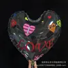Celebridad de Internet Transfronteriza Pelota Ondulada de Forma Especial Impresión de Corazón de Dibujos Animados Globo Kt Mickey Globo de Palo Transparente Animales de Dibujos Animados