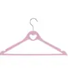 Cabide para Roupas Coração Girly Amor Dormitório Estudantil Coração Bonito Espessado Antiderrapante Sem Costura Cabide de Secagem de Roupas Cabide de Roupas Doméstico