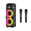 Mini Altavoz 20W Luz de Colores Nuevo Audio Bluetooth Portátil para Exteriores Subwoofer Altavoz de Regalo