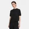 ¡Guau, top de punto a rayas de línea irregular suelta hecho a medida para hombre, camiseta ligera de manga corta para verano, ajustada a la cintura