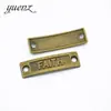 Pulseira YuenZ liga placa de fé acessórios liga acessórios de joias diy comércio exterior quente S263
