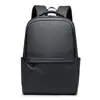 Bolso cruzado para hombre, mochila de color liso, gran capacidad, resistente al agua, multifuncional, mochila simple para computadora, mochila de viaje de negocios