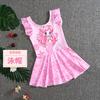 Maiô Infantil para Meninas, Roupa de Banho Peça Única para Meninas Jovens, Roupa de Banho Estilo Princesa para Crianças, Roupa de Banho para Meninas com Alças