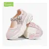 [Oferta Especial] Zapatos Deportivos Snuffy para Niñas 2026 Zapatos de Princesa para Niñas Pequeñas de Caña Baja Transpirables Zapatos Casuales para el Campus