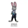 Nuevo Globo de Película de Aluminio de Oficial de Policía de Zootopia Original Decoración de Fiesta de Cumpleaños para Niños Escena Atmósfera Diseño Zhu