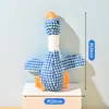 Juguete para mascotas transfronterizo piña felpa ganso gato perro peluche resistente a la mordida molar suministros para mascotas suministro directo de fábrica
