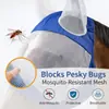 Máscara para Caballos Estilo Nuevo, Transpirable a Prueba de Mosquitos, a Prueba de Insectos, a Prueba de Moscas, Cabezal Protector Elástico para Caballos, Accesorios de Equitación