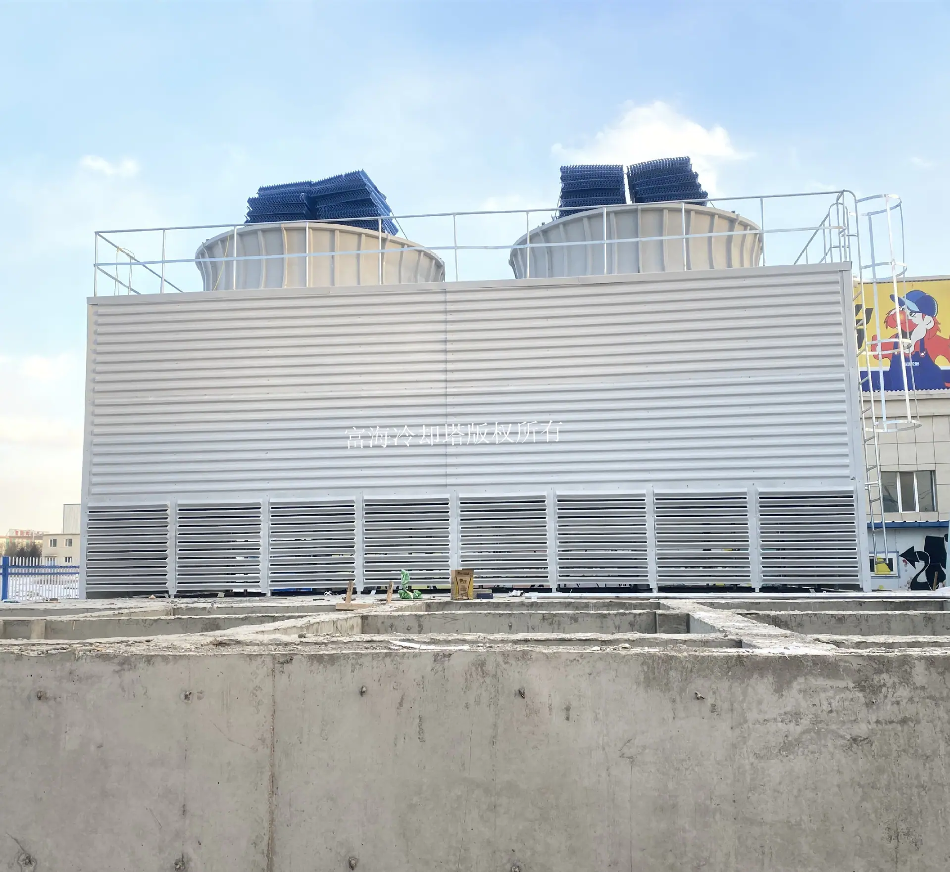 包头500冷水塔1正方形