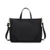 Bolsa de Lona Sencilla, Bolsa Grande para Portátil, Se Puede Usar Cruzada, Bolsa de Documentos para Viajes Diarios, Bolso Unisex