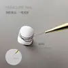 Set de rotuladores de acrílico gris más vendidos transfronterizos, con un rotulador fino y largo para dibujar diseños intrincados, crear patrones florales y aplicar arte en uñas.