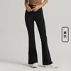 Pantalones de Yoga Sin Costuras Tongji para Mujer, Ligeros de Verano de Cintura Alta Moldeadores de Glúteos Acampanados Leggings Deportivos, Pantalones de Pilates Fitness