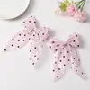 Novo Presilha de Cabelo de Renda Chiffon com Laço Acessórios de Cabelo Adereços de Cabeça Presilha Superior Presilha Traseira Presilha Lateral Presilha de Bico de Pato