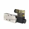 Válvula Solenoide Cinco Vias de Duas Posições em Aço Inoxidável NXV2521-08 SSV521-08 Válvula Solenoide 4V210-08