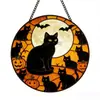 Novo produto transfronteiriço: Pingentes de Vidro Coloridos, Decorações de Atmosfera de Fantasma para Halloween, Artesanato Decorativo para Festival de Fantasmas em Casa e ao Ar Livre