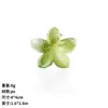 Pinza para el cabello Plumeria Popular de Gama Alta Pinza Pequeña para el Cabello Pinza Popular para Cabello Semirecogido Pinza de Flor