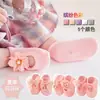 Meias de Chão Estilo Coreano para Bebês Meninas Renda Laço Meias Barco Meias Barco com Buraco Primavera e Outono Crianças Antiderrapantes