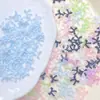 Nuevos Accesorios para Uñas con Moño, Moño de Cinta de Color Sólido, Dulces y Versátiles Accesorios de Decoración de Resina para Uñas DIY