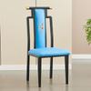 Nueva Silla de Comedor de Estilo Chino para Hotel, Restaurante, Salas Privadas, Banquete, Arte en Hierro, Estilo Chino, Silla para Restaurante de Hot Pot con Cojín Suave y Respaldo Alto