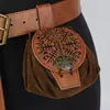 Bolsa de Disco Medieval Estilo Vikingo Escandinavo Accesorios Retro de Cosplay Amazon Temu Estilo Caliente Transfronterizo
