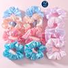Nuevo Estilo Transfronterizo Retro Simple Color Sólido Set de Gomas para el Pelo Tela Cintas para el Cabello Bandas Elásticas Retro Simples Venta al por Mayor