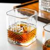 Taza Cuadrada para Cerveza de Casa Taza de Whisky de Alta Gama para Hombres Copa de Vino de Vidrio Transparente Copa de Vino para Bar Licores