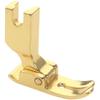 Calcador Plano Dourado P351 para Máquina de Costura Industrial Flat Car Carro Computadorizado Calcador Plano Universal Acessórios para Máquina de Costura