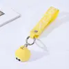 Lanyard para Taza de Agua Portátil Anti-Pérdida al Aire Libre Venta al por Mayor Muñeco de Dibujos Animados Creativo Llavero con Letra Colgante Lindo para Mochila