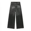 Nirben Jeans Denim Novo retro reto solto jeans masculino senso de design Americano Alto senso calças casuais