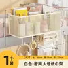 Estante de almacenamiento de pared sin taladro para dormitorio estudiantil, cesta colgante para litera superior, organizador de almacenamiento de bocadillos de pared junto a la cama para dormitorio