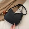 Bolso cruzado de gran capacidad estilo coreano de moda para mujer, nuevo modelo 2026, piel suave con un toque vintage, bolso cruzado de un solo hombro