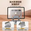 Soporte Plegable para Tableta con Base Gruesa Reforzada, Rotación Libre de 360° para Fuerte Disipación de Calor, Soporte Giratorio Metálico para Personas Perezosas