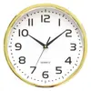 Reloj de Pared de Plástico Redondo de 12 Pulgadas para Supermercado Reloj Publicitario Galvanizado Simple de Moda Sala de Estar Dormitorio NEw Yada NE-825