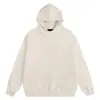 2024 Nova Moletom com Capuz Essentials Letter Forrado com Fleece Terno Masculino e Feminino Tendência de Exportação