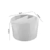 Ferramentas de Mistura para Resina de Cristal e Gesso DIY Copos de Mistura de Cores de 2, 3, 4 e 5 Compartimentos Moldes de Silicone