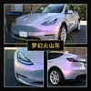 Película Alpai PET serie fantasía dos colores película que cambia de color para coche película de ropa para coche de cuerpo completo película que cambia de color se puede instalar