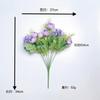 Paisagismo Verdejante, Rosas, Flores Artificiais, Pequenas Rosas na Cor Champanhe, Buquês de Mão, Buquês de Dia dos Namorados, Adereços de Decoração de Casamento