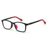 2026 Nuevas Gafas Cuadradas Anti-Luz Azul para Niños Gafas de Montura Cuadrada Gafas para Teléfono Móvil y Computadora Montura de Gafas Sin Graduación Jcf8512