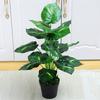 Planta de simulación de bonsái de suelo, bonsái con macetas, adornos de flores, juego de mesa, decoración de sala de estar interior, bonsái de planta verde de simulación