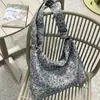 Bolso de Hombro Retro Americano con Estampado de Leopardo Estilo Perezoso Versátil Bolso de Mano Bolso de Hombro Gran Capacidad Bolsa de Compras para Viajes