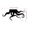 Adesivos de vaso sanitário de gato preto de Halloween N1040 decoração de feriado de terror transfronteiriço adesivos decorativos de vaso sanitário atacado